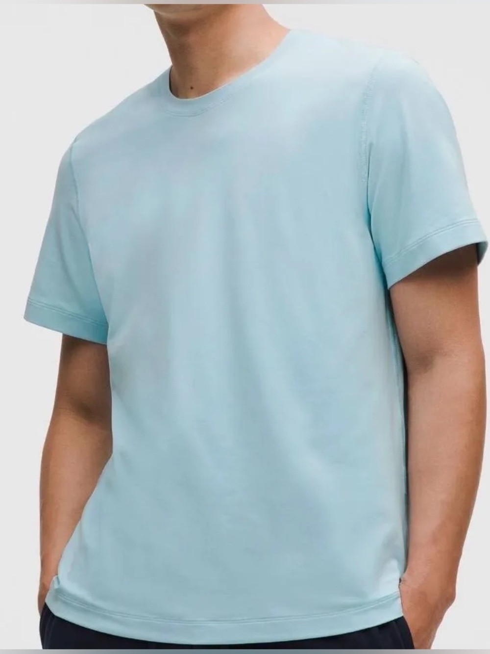Lululemon Soft Jersey Short-Sleeve Shirt Foam Cloud Men’s M